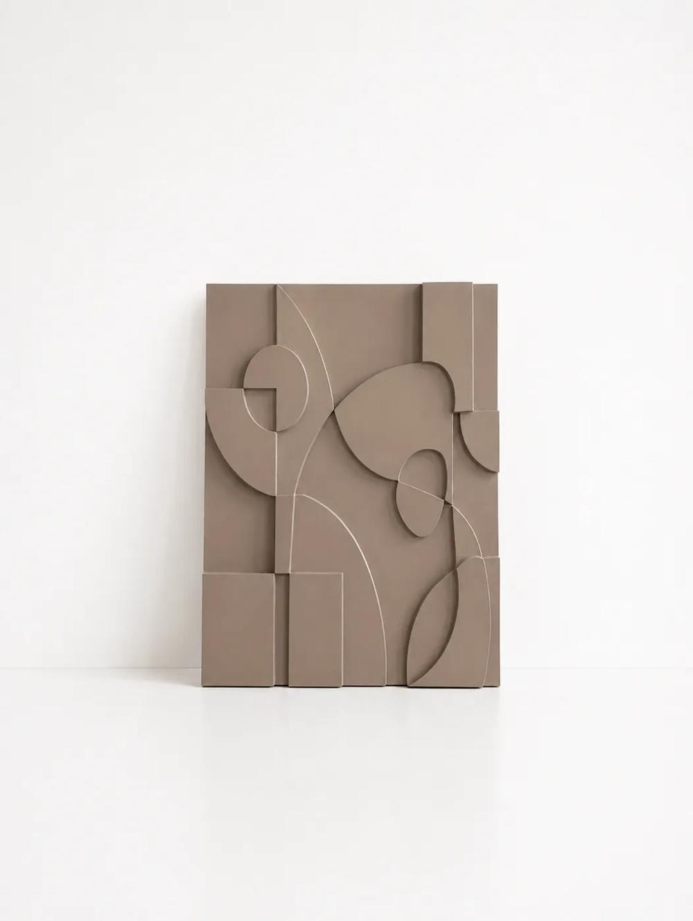 Nexus Taupe — Décoration fabriqué à Marrakech par CREA JIT
