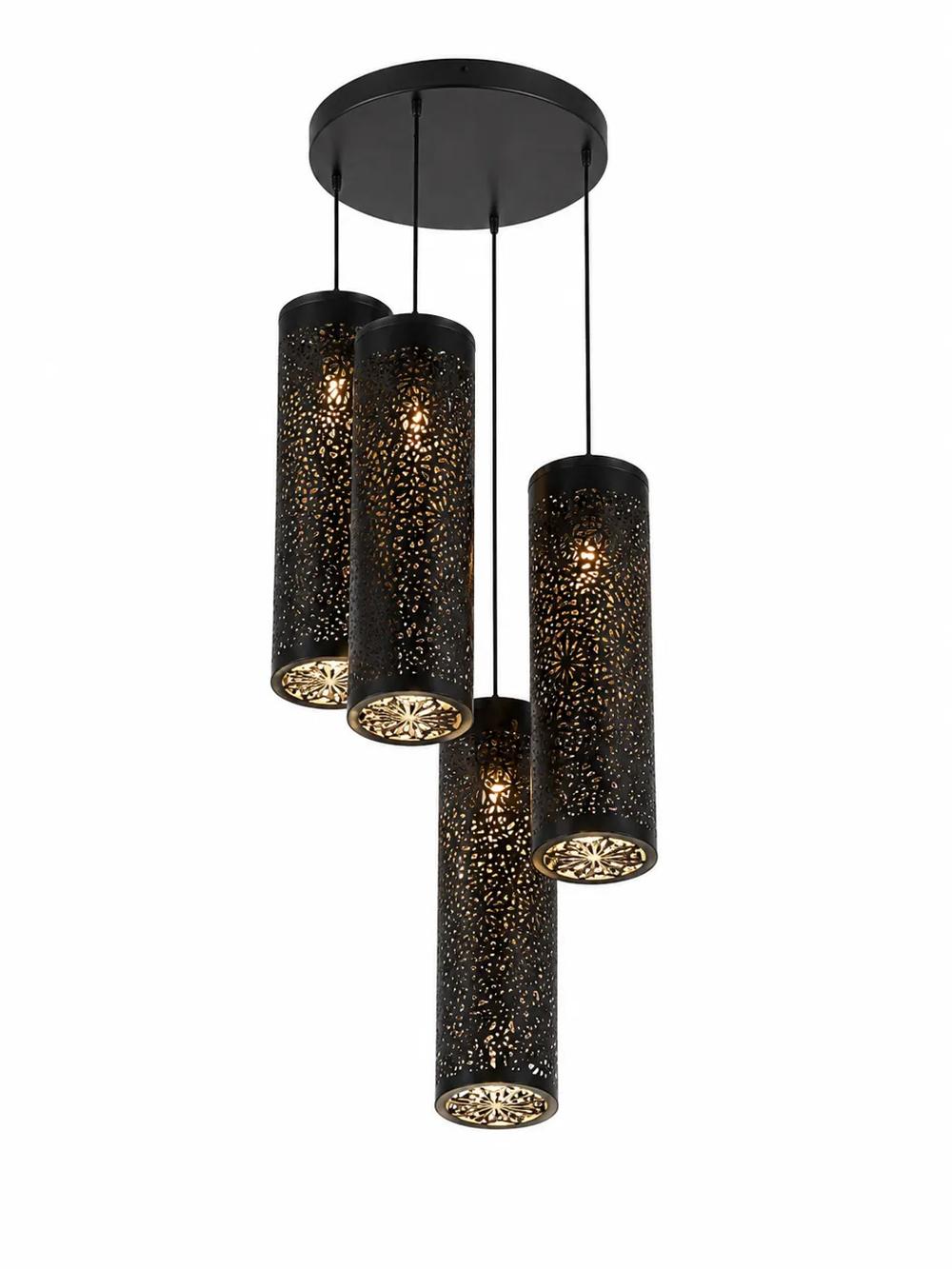 LUSTRE AURA — Métal & Ferronnerie fabriqué à Marrakech par CREA JIT